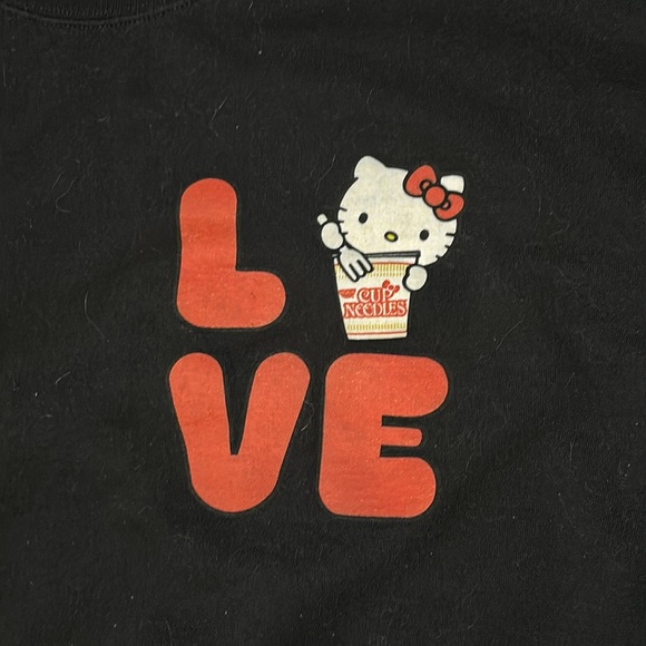 Hello Kitty x Cup Noodles Women’s Sweatshirt, Large - Picture 2 of 5